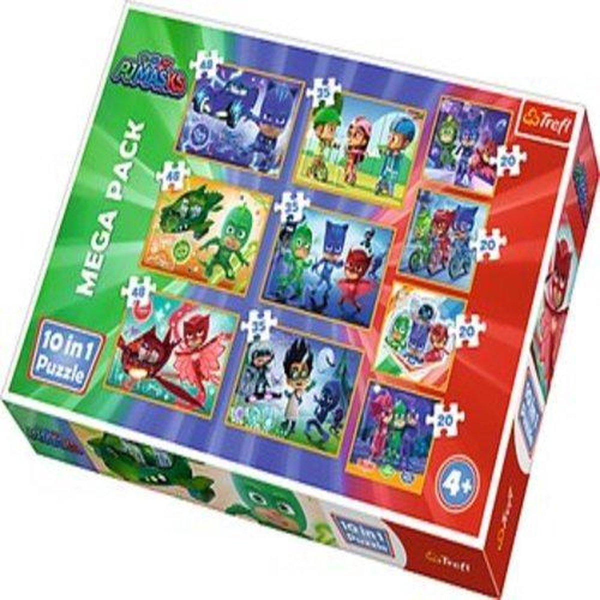 Trefl Puzzle|PJ Masks|10in1|20/35/48 stuks